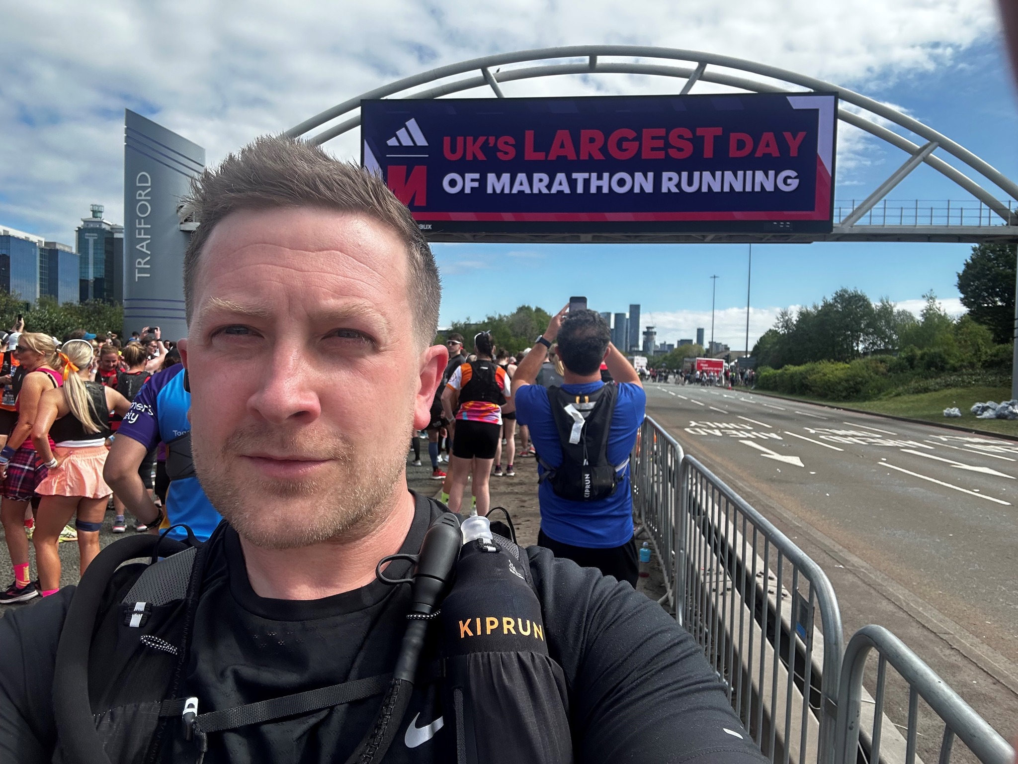 Andy Rydings completes Manchester Marathon for NMC