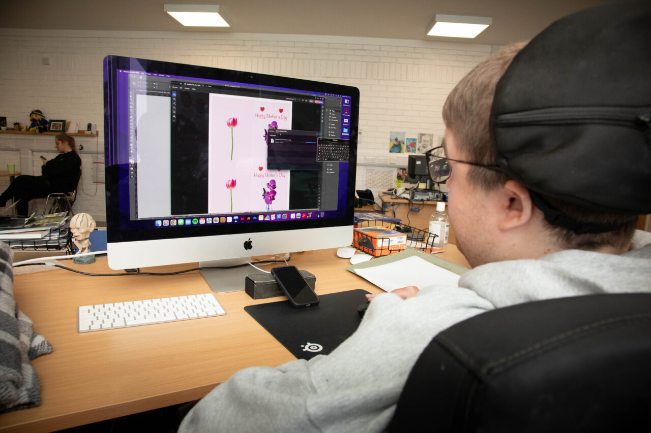 Graphic design work experience