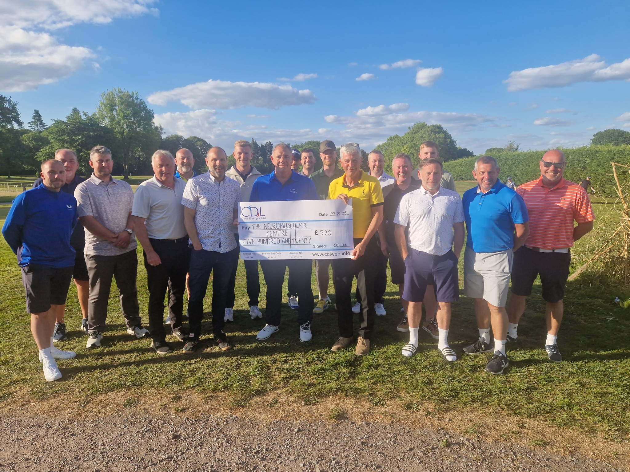 Fantastic first Golf Day raises £7k