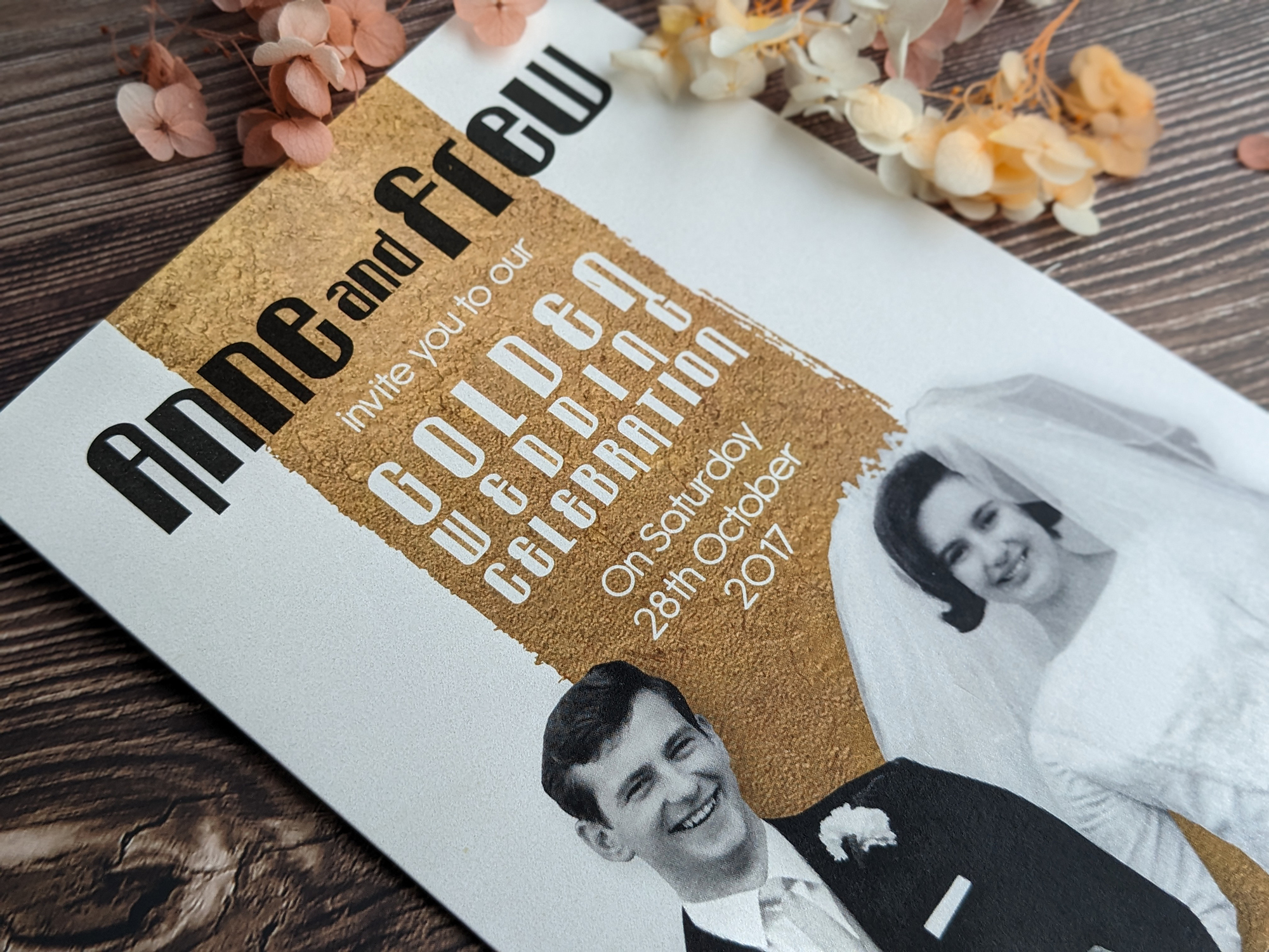 Design for Print, Anniversary Invite